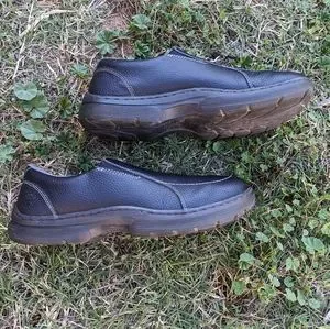 Dr. Martens | Shoes | Dr Martens Black Leather Foster Slip 